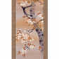 掛軸「桜花に小鳥」近藤玄洋筆 [ 収納箱 31×89 10年保証 桜 陽春 和 季節掛 国内産 十年間表装品質保証付 受注生産 床の間 和風 掛け軸 日本製 名画 縁起物 プレゼント 画寸 送料無料 ]