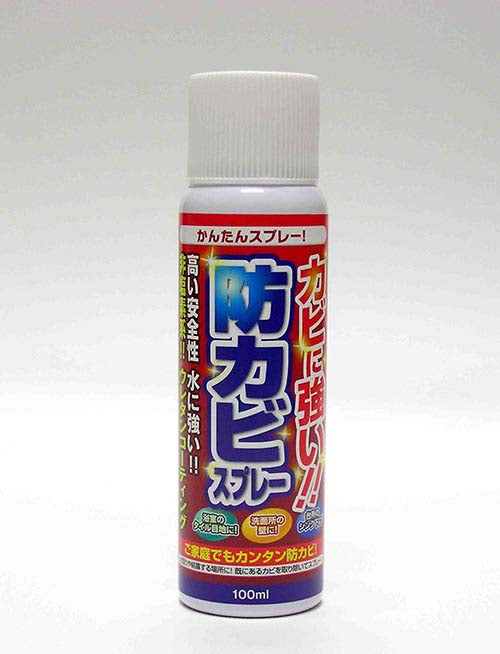 【単品】防カビスプレー 100ml カビ除去 カビ防止 結露 カビ対策 カビ 予防 抗菌 人に優しい