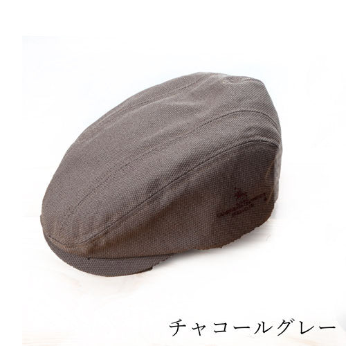 【ダークグレー】スタイリッシュハンチング ハンチング 帽子 メンズ 男性 秋冬 防寒 寒さ対策 暖かい