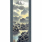 掛軸「富士麗浄」 鈴村秀山筆[ 収納箱 10年保証 31×81 品質保証付き 受注生産 インテリア 和 和室 リビング 床の間 和風 掛け軸 国産 国内産 日本製 名画 縁起物 プレゼント 画寸 送料無料 ]