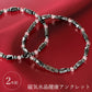 【Mサイズ】アンクレット 磁気 レディース 磁気水晶健康アンクレット2本組 M/L セット 磁気アンクレット