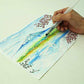 水彩色えんぴつ48色+世界遺産ぬりえセット [ 文房具 えんぴつ 大人のぬりえ 塗り絵 大人 雑貨 絵画 色えんぴつ 水彩画 水彩筆 色鉛筆セット 水彩 48色 送料無料 ]