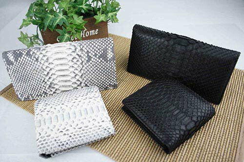 【ブラック】財布 長財布 かぶせ財布 ダイヤモンドパイソン二つ折り財布 メンズ レディース ペア 蛇 開運財布 プレゼント ギフト 敬老の日 父の日 母の日