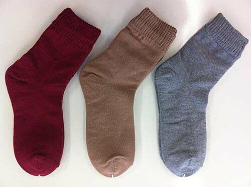 足裏全面ツルツルソックス（婦人用）（グレー）[ 靴下 ソックス レディース 女性用 フリーサイズ 22-24cm かかとケア かかと つるつる かかとつるつる 角質除去 保湿 就寝 かかとケア 靴下 日本製 ]
