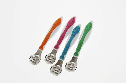 【ブルー】ドイツ製 かかと削り タコ 魚の目削り 魚の目カッター 削る道具 取り方 足の裏 角質取り 角質ケア かかと ひび割れ / TITANIA コーンスライサー