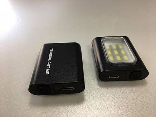 テルボライトMG [ ライト マグネット付 LED ４段階 充電式タイプ 繰り返し使える 広範囲 環境にやさしい 軽量 ライト 防滴性能 照明 懐中電灯 非常事態 防災 防犯 防滴 超軽量 コンパクト 持ち運び 充電式 ]