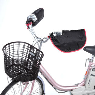 【ブラック】オールシーズン ハンドルカバー 自転車 uv 日焼け対策 川住製作所 KW-784