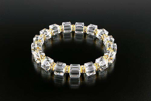 ミラクルパワー水晶ブレス [ パワーストーンブレスレット 水晶 天然石パワーストーン 天然石ブレスレット 開運 開運アクセサリー 巾着袋付き メンズブレス レディースブレス ギフト プレゼント ]
