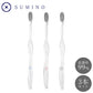 SUMINO 歯ブラシ ＜コンパクト＞　3色セット