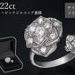 煌きの「キュービックジルコニア薔薇」フリーリング [ 指輪 リング フリーサイズ レディース おしゃれ 薔薇 バラ プレゼント ギフト 敬老の日 母の日 誕生日 ]