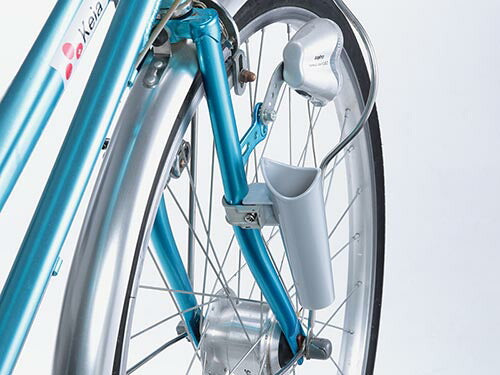 【ブラック】自転車 カサホルダー Ver.21 傘 雨 収納 持運び 厚手 傘かけ 傘おき 電動アシスト 普通自転車 川住製作所