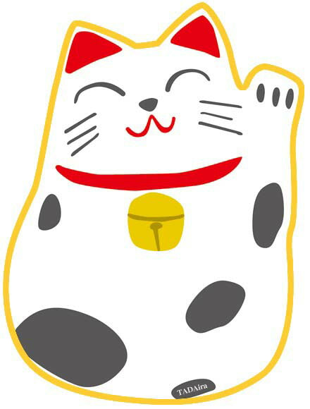 商売繁盛猫ラッキーストラップ [ ストラップ 携帯 スマホ スマートフォン 開運 開運アイテム 開運グッズ 猫 ネコ 招き猫 商売繁盛 ゴールド 金 ]