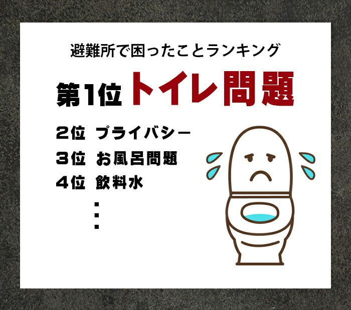 簡易トイレ 災害用トイレセット 凝固剤付 10回分 日本製 / 断水対策 防災グッズ 避難グッズ 非常用 災害トイレ どこでも 携帯用トイレ 強力消臭 女性 男性