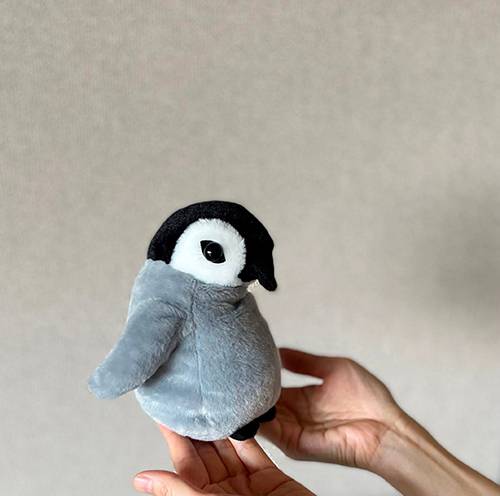 湯たんぽ アニマル 動物 レンジ対応 かわいい ぬくぬく 温かい あったか 秋冬 お湯不要 / Salofix ホット＆スチームパッド アニマル ペンギン