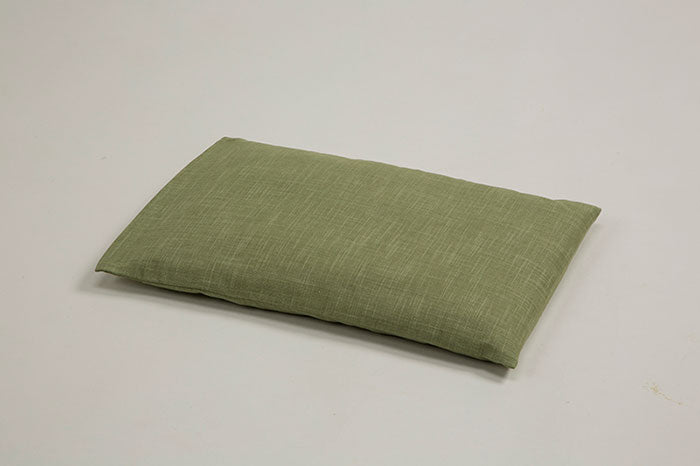 【カラシ】四万十ひのきほっぺた枕 枕 まくら 38×25 寝室 睡眠 お昼寝 ひのき チップ 枕 四万十ひのき 檜 贈り物 誕生日 お祝い 敬老の日 母の日 父の日