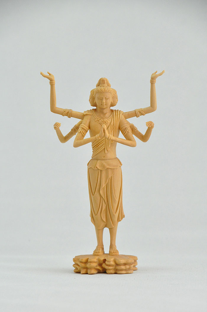 柘植　阿修羅像 10cm