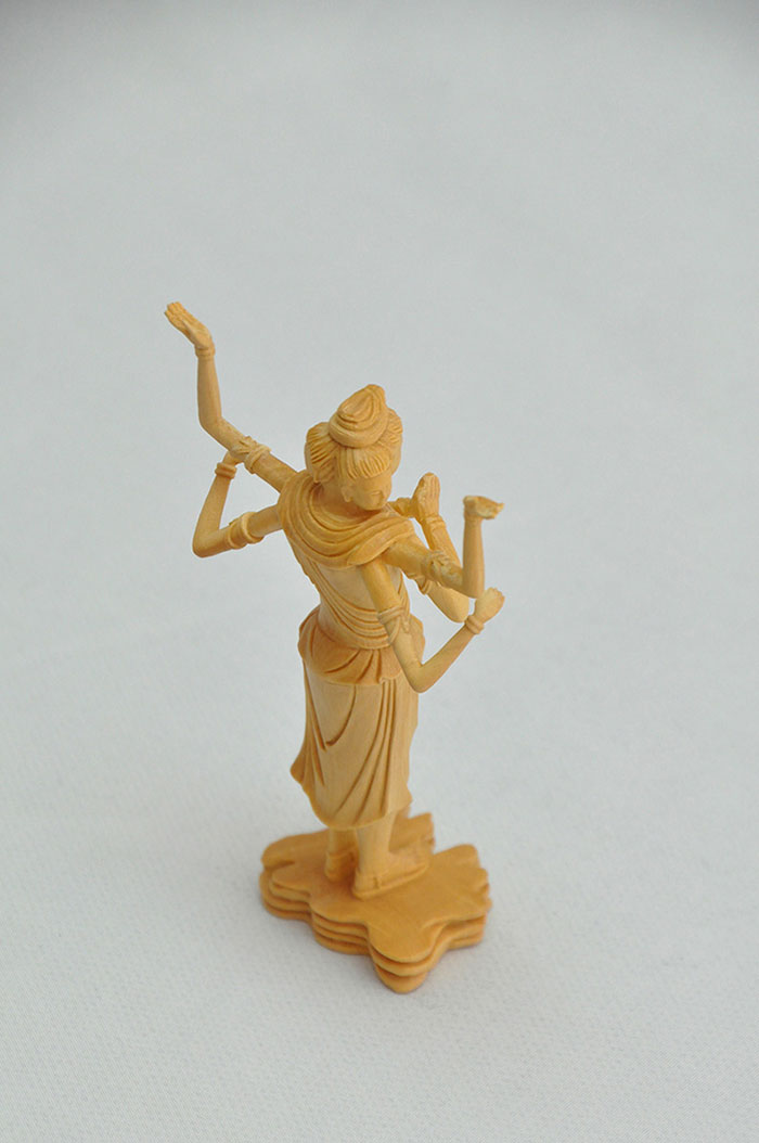 柘植　阿修羅像 10cm
