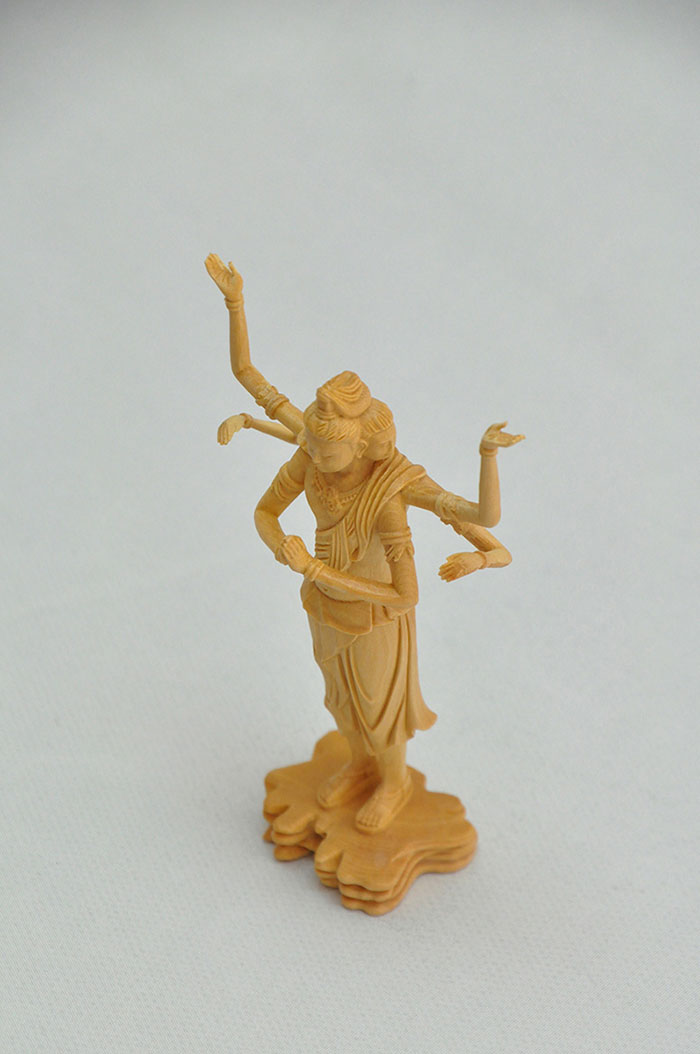 柘植　阿修羅像 10cm
