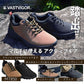 【ブラウン　27.5cm】トレッキングシューズ メンズ ローカット 靴ひも 登山靴 アウトドア キャンプ ウォーキングシューズ