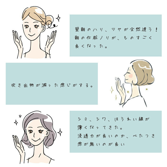 美白美容液 モイスチャー美容液 ヒト幹細胞 プロテオグリカン エイジングケア 化粧品 60代 50代 40代