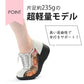 【ブラック 24.5cm】スニーカー 3E レディース ヒールあり 花柄メッシュ 黒 シルバー おしゃれ 30代 40代 50代