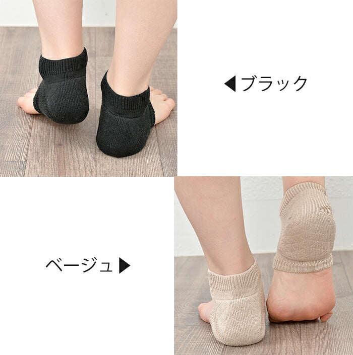 【ブラック】かかとサポーター かかと 両足セット 衝撃吸収 足底筋膜炎 かかとクッション かかとが痛い かかとの痛み かかと保護