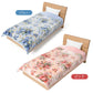 【シングル (140×200cm) ピンク】帝人 テイジン V-lap 掛け毛布 シングル 花柄 軽い 暖かい 洗える 洗濯可能 高品質 ピンク ブルー