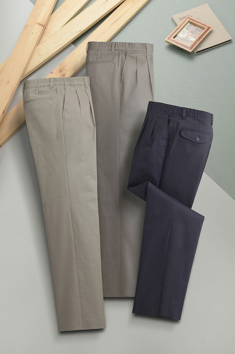 【3Lサイズ 股下90cm】チノパン メンズ ストレッチ ストレート 3枚セット 40代 50代 60代 70代 男性 プレゼント ギフト