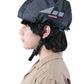 【ブラック】ヘルメットカバー レインキャップ 自転車 雨よけ 防水 レイングッズ 通勤 通学 自転車用ヘルメットカバー 反射帯付き