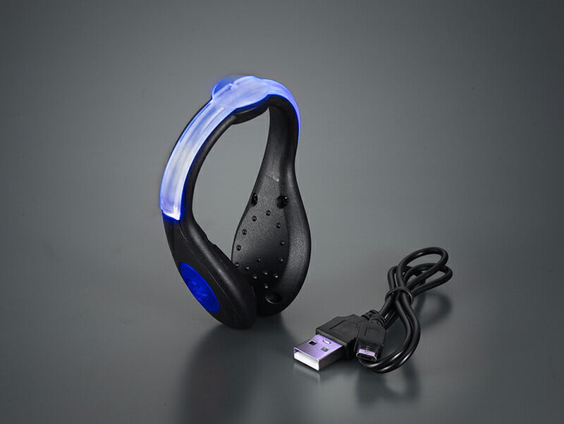ランニング ライト usb 充電式 LED 足元 スニーカー シューズ ウォーキング ジョギング 光る足元LED あしもとライト君