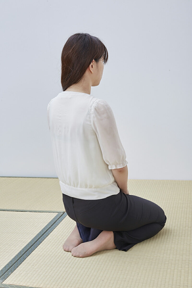正座椅子 携帯用 折りたたみ シート 目立ちにくい 茶道 喪服 和服 畳 携帯 折りたたみ式 軽量 日本製 シビレ対策 持ち歩き正座補助 シート持ち歩き正座シート