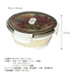 耐熱ガラス容器 保存容器 食洗器 電子レンジ対応 1000ml 密閉 蓋付き 折りたたみ ランチボックス 弁当箱 男性 女性 洗いやすい シリコン