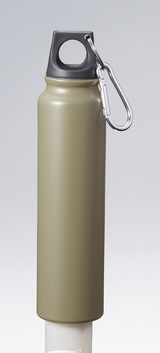 アルミボトル ミニボトル 220ml 3色組 カラビナ付 水筒 保冷 保温 / 登山 釣り アウトドア キャンプ 通勤 通学 スポーツ ウォーキング