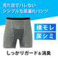 【Lサイズ (ウエスト84~94)】3枚セット 失禁 尿漏れパンツ ボクサーパンツ 男性 メンズ 40代 50代 60代 70代 高齢者 60cc 前開き 軽失禁パンツ 吸水 ちょい漏れ M/L/LL