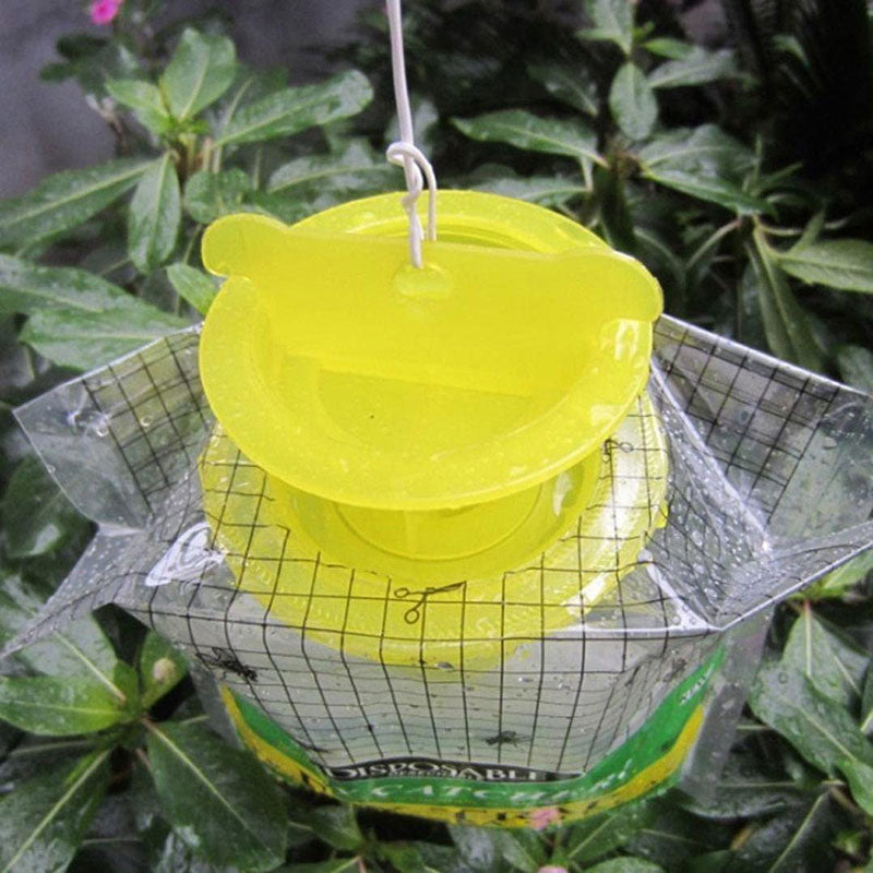 ハエ取り ハエ取りトラップ 4個組 コバエ ハエ 寄せ付けない 駆除 捕獲器 誘引器 屋外 駆除剤 コバエ対策 生ゴミ ごみ