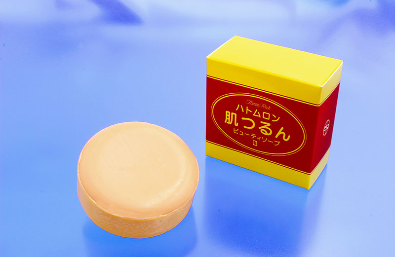 ハトムギ 洗顔 石けん 固形 ソープ イボ取り イボケア ポツポツ 固形石けん 洗顔石鹸 角質ケア 保湿 / トミーリッチ ハトムロン肌つるんビューティソープ3