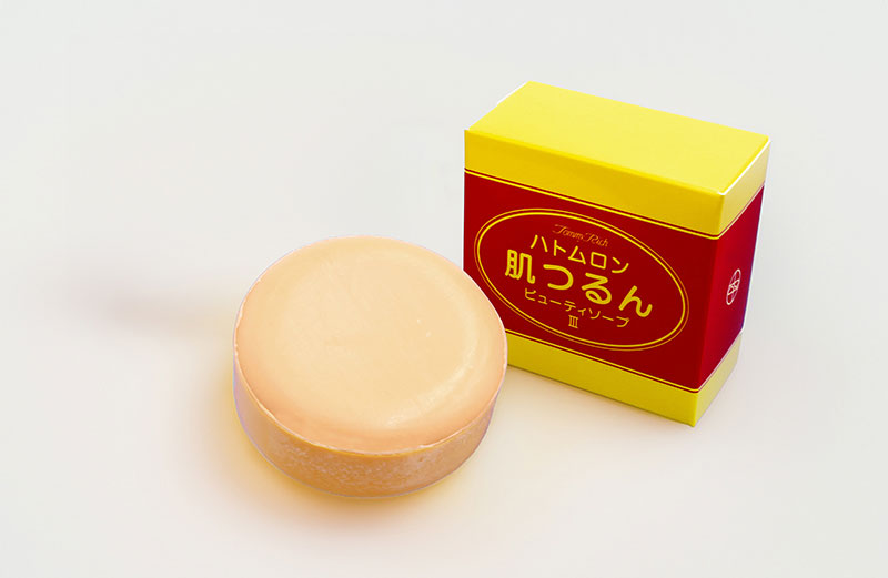 ハトムギ 洗顔 石けん 固形 ソープ イボ取り イボケア ポツポツ 固形石けん 洗顔石鹸 角質ケア 保湿 / トミーリッチ ハトムロン肌つるんビューティソープ3