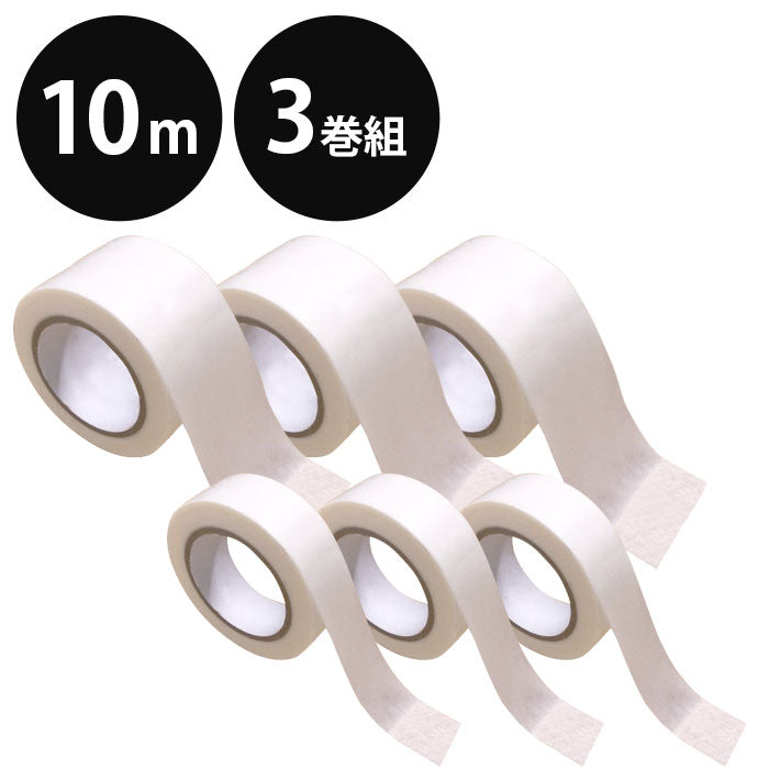 壁紙 隙間用 カビ 汚れ予防 マスキングテープ 10m×3巻組 幅15mm / 水垢 油汚れ キッチン 浴室 トイレ 洗面台 窓