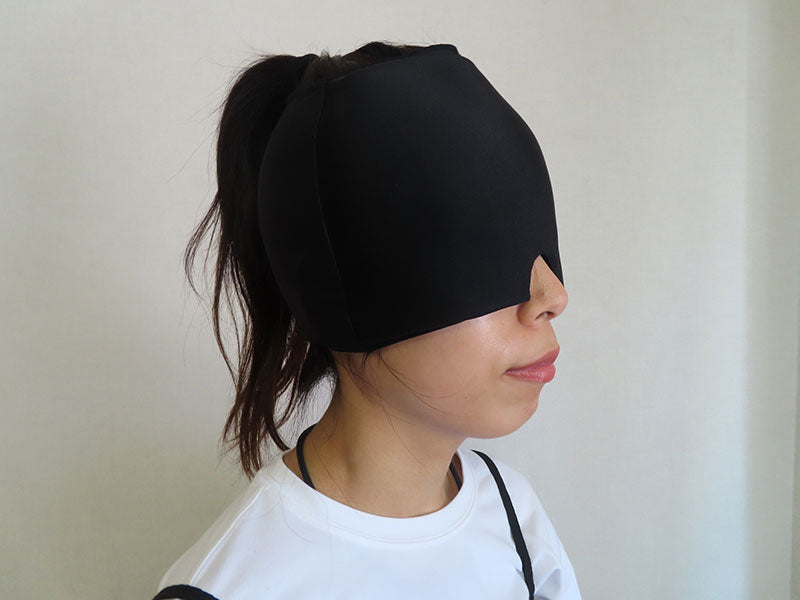 頭部冷却 頭 冷やす グッズ 頭痛解消 快眠 安眠 ひんやりグッズ 眼精疲労 / アイスヘッドパッド