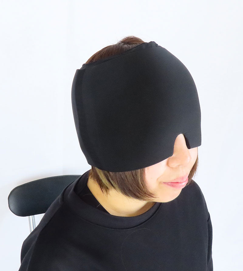 頭部冷却 頭 冷やす グッズ 頭痛解消 快眠 安眠 ひんやりグッズ 眼精疲労 / アイスヘッドパッド