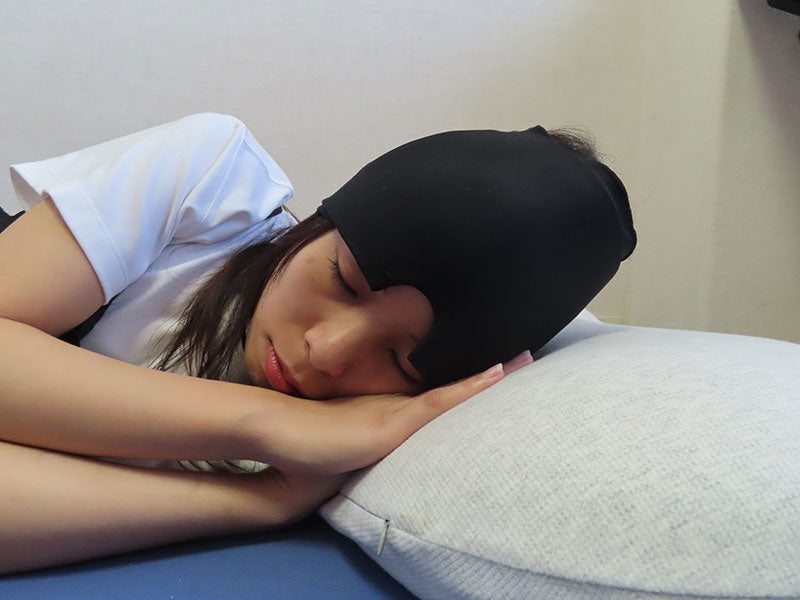 頭部冷却 頭 冷やす グッズ 頭痛解消 快眠 安眠 ひんやりグッズ 眼精疲労 / アイスヘッドパッド