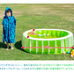 (ライムグリーン)ビニールプール オーバルプール＆エアーポンプセット 電池式 エアーポンプ プール 家庭用プール 家庭用  ベランダ 水遊び 電動 ポンプ 空気入れ付き 子供用プール おもちゃ