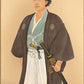 掛軸「龍馬」長江桂舟筆 [ 収納箱 10年保証 品質保証付き 肖像画 大河ドラマ 坂本龍馬 受注生産 床の間 龍馬伝 和風 和室 和 掛け軸 日本製 国産 国内産 名画 縁起物 プレゼント 画寸 送料無料 ]