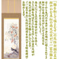 開運掛軸 【消災南天白雀図】 久我直哉筆 [ 収納箱 10年保証 品質保証付き 開運掛軸 厄除け 開運 国産 国内産 受注生産 床の間 和風 掛け軸 日本製 名画 縁起物 プレゼント 画寸 送料無料 ]