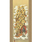 掛軸 【十三佛】 清水雲峰筆 [ 収納箱 10年保証 品質保証付き 31×89 春秋 お彼岸 月命日 法要 法事 和 国産 受注生産 床の間 和風 掛け軸 日本製 名画 縁起物 プレゼント 画寸 送料無料 ]