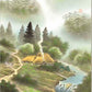 開運掛軸 【風水霊峰四神図】 狭山観水筆 [ 収納箱 収納箱 10年保証 品質保証付き 31×89 繁栄 四神獣 厄除け 厄払い 国産 国内産 受注生産 床の間 和風 掛け軸 日本製 名画 縁起物 プレゼント 画寸 送料無料 ]