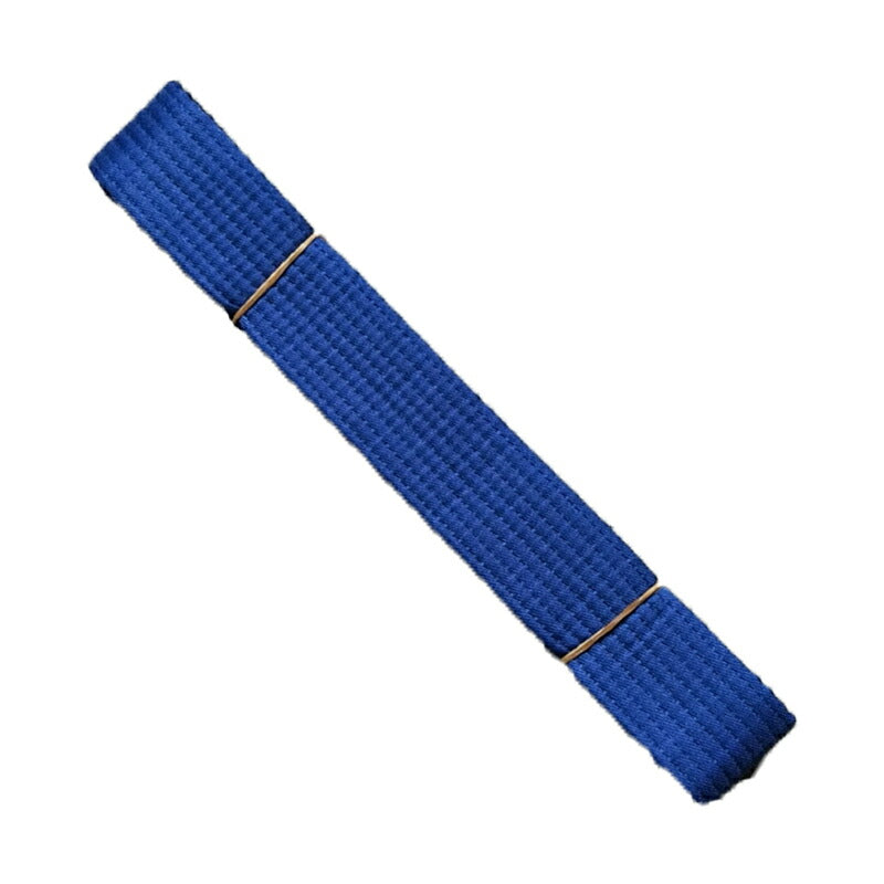 空手道帯 ブルー 2.4m 1本 白色 黄色 緑 青 黒 オレンジ 長さ160cm 180cm 220cm 240cm 長さ 色 選べる 柔道 和気道 兼用 ホワイト ベルト 子供 キッズ 大人 筋トレ 帯