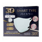 3D立体マスク スマートタイプ バイカラー パールレース ふつうサイズ 30枚入