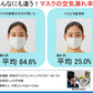 マスクのすきまをおさえる MASPITA (マスピタ) 1枚入 水洗い可能 やわらかいゲル製 男女兼用 大人