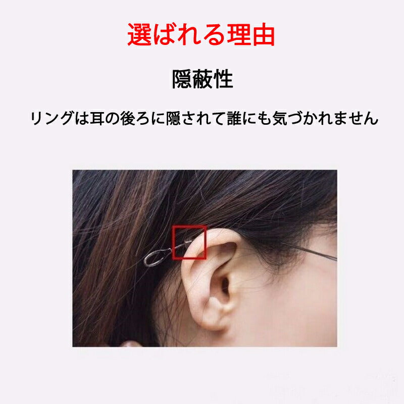 リング型 ホワイト 眼鏡ストッパー 5ペア 10個分 メガネズレ防止 丸い 眼鏡ストッパー シリコン メガネズレおち防止 落下防止 すべり止め 柔らかい 痛くない フィット